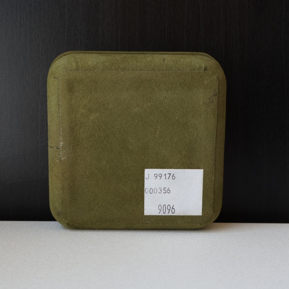 Barbara Bixby Jewelry Presentation Box Olive Green Pouch Satin Lined Drawstring - Picture 7 of 9